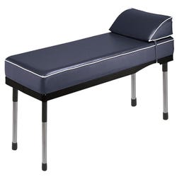 Image for Classroom Select Royal Seating Recovery Lounge, Adjustable Height, 26 x 72 Inches, Detachable Pillow, Navy Blue from School Specialty