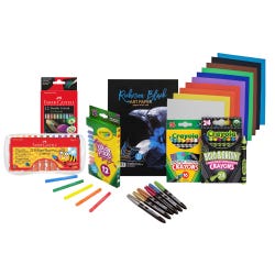 Image for Colored Paper Drawing Art Bundle from School Specialty
