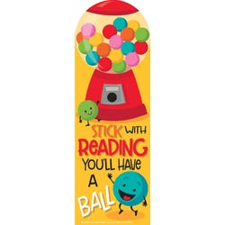 Image for Eureka Bookmarks, Bubble Gum Scented, 2 x 6 Inches, Pack of 24 from School Specialty