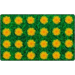 Image for Childcraft Dandelions Seating Carpet, 8 x 12 Feet, Rectangle from School Specialty
