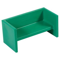 Image for Children's Factory Adapta Bench, Green from School Specialty