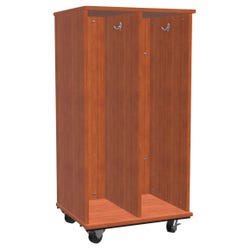 Image for Classroom Select Expanse Series Mobile Locker Cubbies, 2 Hooks Per Cubby, Locking Casters from School Specialty