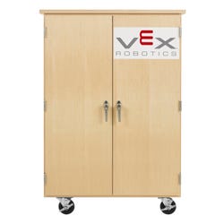 Image for Diversified Spaces Robot Tote Cabinet, 36 x 24 x 53 Inches, Holds 8 to 10 Totes from School Specialty