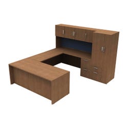 Image for AIS Calibrate Series Typical 40 Admin Desk, 8-1/2 x 6 Feet from School Specialty