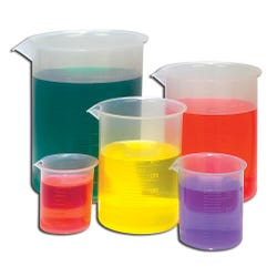 United Scientific Economy Plastic Beaker, Set of 5 Item Number 025-5420