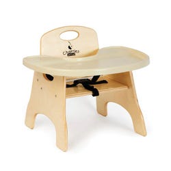 Image for Jonti-Craft Chairries High Chair with Trays, 7-Inch Seat, Birch, 22 x 22 x 17-1/2 Inches from School Specialty