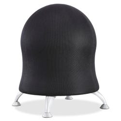 Image for Safco Zenergy Mesh Fabric Ball Chair, 22-1/2 x 22-1/2 x 23 Inches, Black from School Specialty