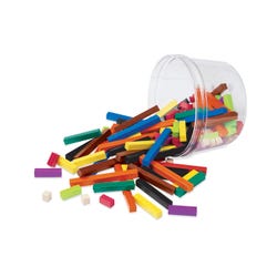 Image for Learning Resources Cuisenaire Rods Small Group Set, Plastic, 155 Pieces from School Specialty