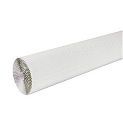 Image for Corobuff Solid Color Corrugated Paper Roll, 48 Inches x 25 Feet, White from School Specialty