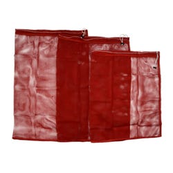 Image for Sportime Heavy-Duty Mesh Storage Bag, 24 x 34 Inches, Red from School Specialty