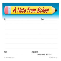 Image for Hammond & Stephens 2 Parts Note from School Memo Pad with Carbonless Duplicates, 5 X 8 in, 50 Sheets, White, Canary from School Specialty