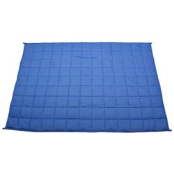 Image for Abilitations Weighted Blanket, 36 x 48 Inches, 5 Pounds, Blue from School Specialty