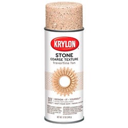 Image for Krylon Make it Stone Spray Paint, 12 oz Aerosol Can, Travertine Tan from School Specialty