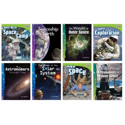 Image for Teacher Created Materials Space Exploration Set, Grades 3 to 5, Set of 8 from School Specialty