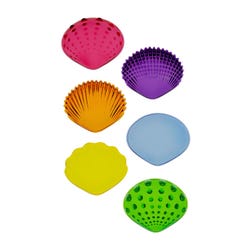 Image for Learning Advantage Tactile Shells, Transparent, Set Of 36 from School Specialty