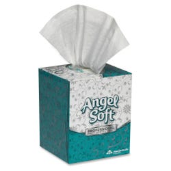Image for Angel Soft Professional Series Cube Facial Tissue, 2-Ply, White, 96 Tissues Per Box, Pack of 36 Boxes from School Specialty