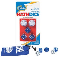 Image for ThinkFun Math Dice from School Specialty