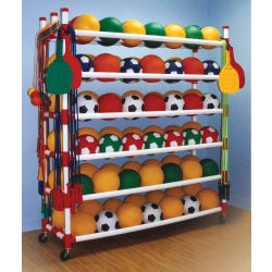 Image for Duracart Ultimate Ballmaster Cart, 64 x 19 x 72 Inches from School Specialty