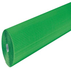 Image for Corobuff Solid Color Corrugated Paper Roll, 48 Inches x 25 Feet, Apple Green from School Specialty
