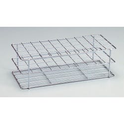Image for Frey Scientific Bare Wire Test Tube Rack, 40 Tube, Steel, Zinc Plated from School Specialty