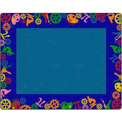 Image for Childcraft STEAM Carpet, 10 Feet 6 Inches x 13 Feet 2 Inches, Rectangle from School Specialty