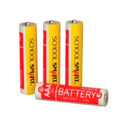 Image for School Smart Alkaline AAA Batteries, Pack of 24 from School Specialty