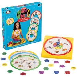 Image for Super Duper Wordy Wheels Electronic Spinner Game for Articulation from School Specialty