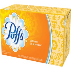 Image for Puffs Facial Tissue, White, 180 Tissues Per Box, Case of 24 Boxes from School Specialty