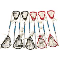 Image for STX Stallion 200 Lacrosse Set, 20 Pieces from School Specialty