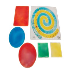 Image for Gel Tiles, Set of 6 from School Specialty