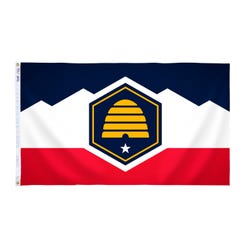 Annin Nylon Utah Heavy Weight Outdoor State Flag, 4 x 6 ft 2132126