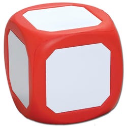 Image for Learning Advantage Large Dry Erase Magnetic Die, Red from School Specialty