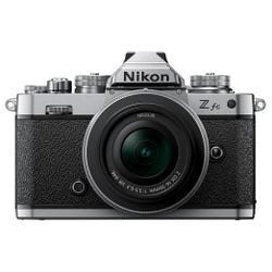 Nikon Z fc Mirrorless Camera Kit, 20.9 Megapixel, Black/Silver, Item Number 2104685