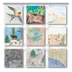 Image for Arnold Grummer Class Quilt Set, 8 x 8 Inches, White, 30 Squares from School Specialty