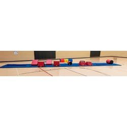 Image for Everlast Climbing Hijinx Ninja Course with Blue Mat, Grades K - 2 from School Specialty