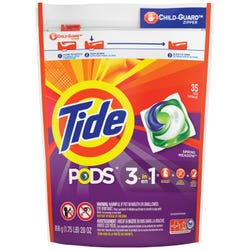 Image for Tide Pods Spring Meadow Detergent, Powder, Spring Meadow Scent, Count 35, Case of 4 from School Specialty
