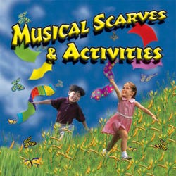 Image for Kimbo Educational Musical Scarves and Activities CD, Ages 3 to 7 from School Specialty