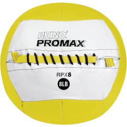 Image for Champion Sports Rhino Skin Promax Medicine Ball, 8 Pounds, Yellow from School Specialty