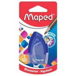 Maped Tonic 1-Hole Pencil Sharpener with Metal Insert, Assorted Colors, Item Number 1401255