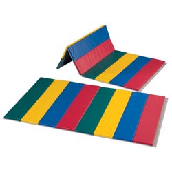 Image for FlagHouse Deluxe Rainbow Mats, 5 x 10 Feet, 2 Sided Hook and Loop Fasteners from School Specialty