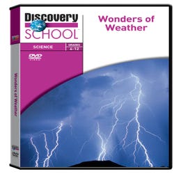 Image for Discovery Education Wonders of Weather DVD, 50 min, Grades 4 to 12 from School Specialty