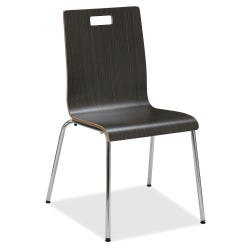 Image for Lorell Bentwood Cafe Chair, 21 x 20-1/2 x 34 Inches, Espresso, Set of 2 from School Specialty