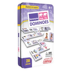 Image for Junior Learning Dominoes Synonyms, Grades 1 to 6 from School Specialty