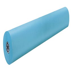 Image for Rainbow Kraft Duo-Finish Kraft Paper Roll, 40 lb, 36 Inches x 1000 Feet, Sky Blue from School Specialty