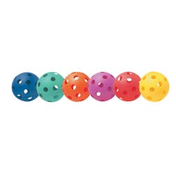 Image for Champion Sports Plastic Softball Set, 6-Color, Set of 6 from School Specialty