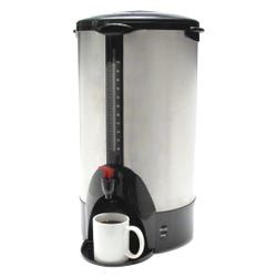 Image for CoffeePro Commercial Urn/Coffee Maker, 100 Cup, Stainless Steel from School Specialty
