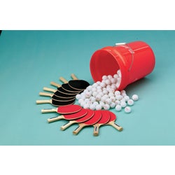 Image for FlagHouse Keepers Table Tennis Kit with Included Bucket from School Specialty