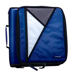 Image for Case·it Universal Laptop Zipper Binder, O-Ring, 2 Inches, Midnight Blue from School Specialty