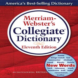 Image for Merriam-Webster Collegiate - 11th Edition Hardcover Dictionary from School Specialty