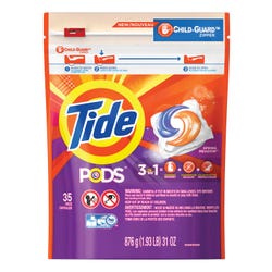 Image for Tide Pods Spring Meadow Detergent, 28 Ounces, 35 Per Bag, White/Orange from School Specialty